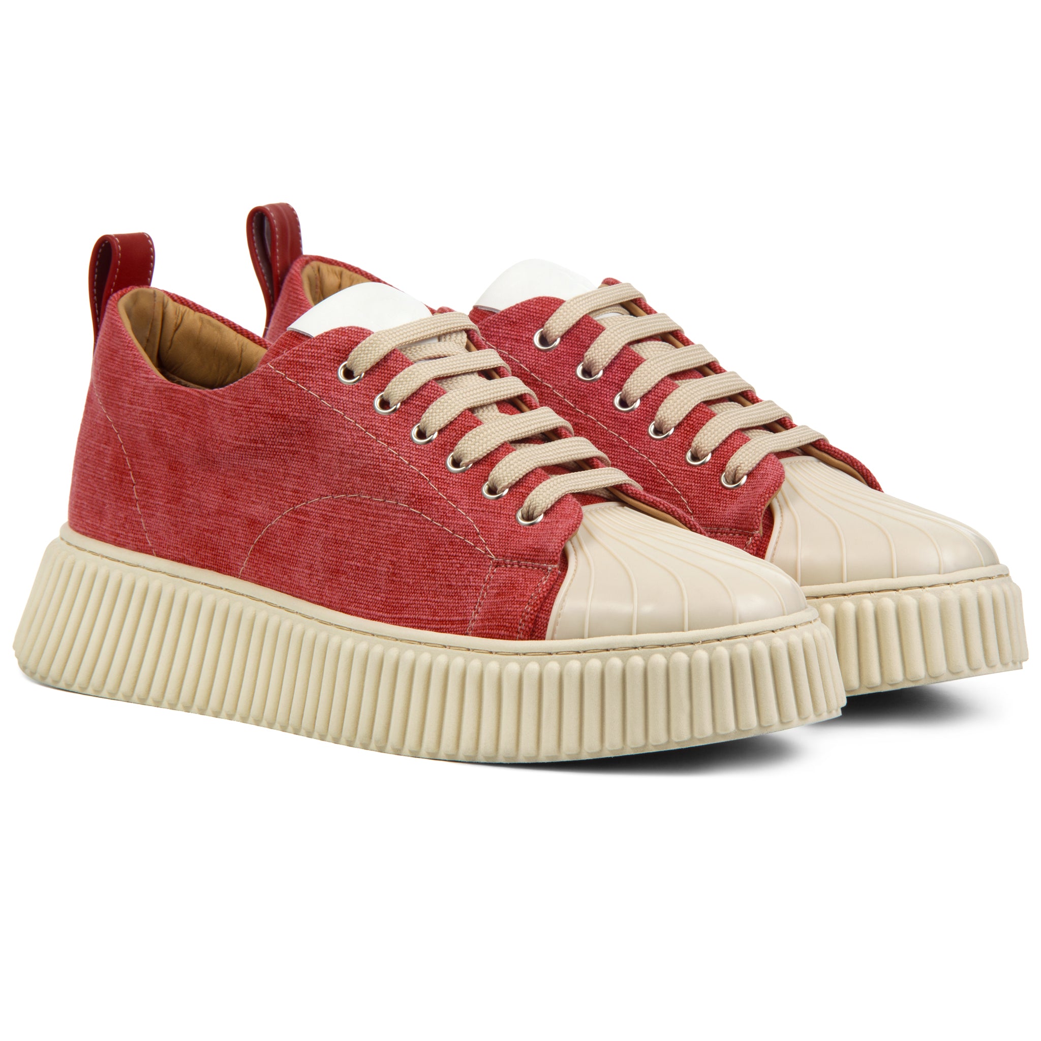 Briga One Toile en coton biologique rouge