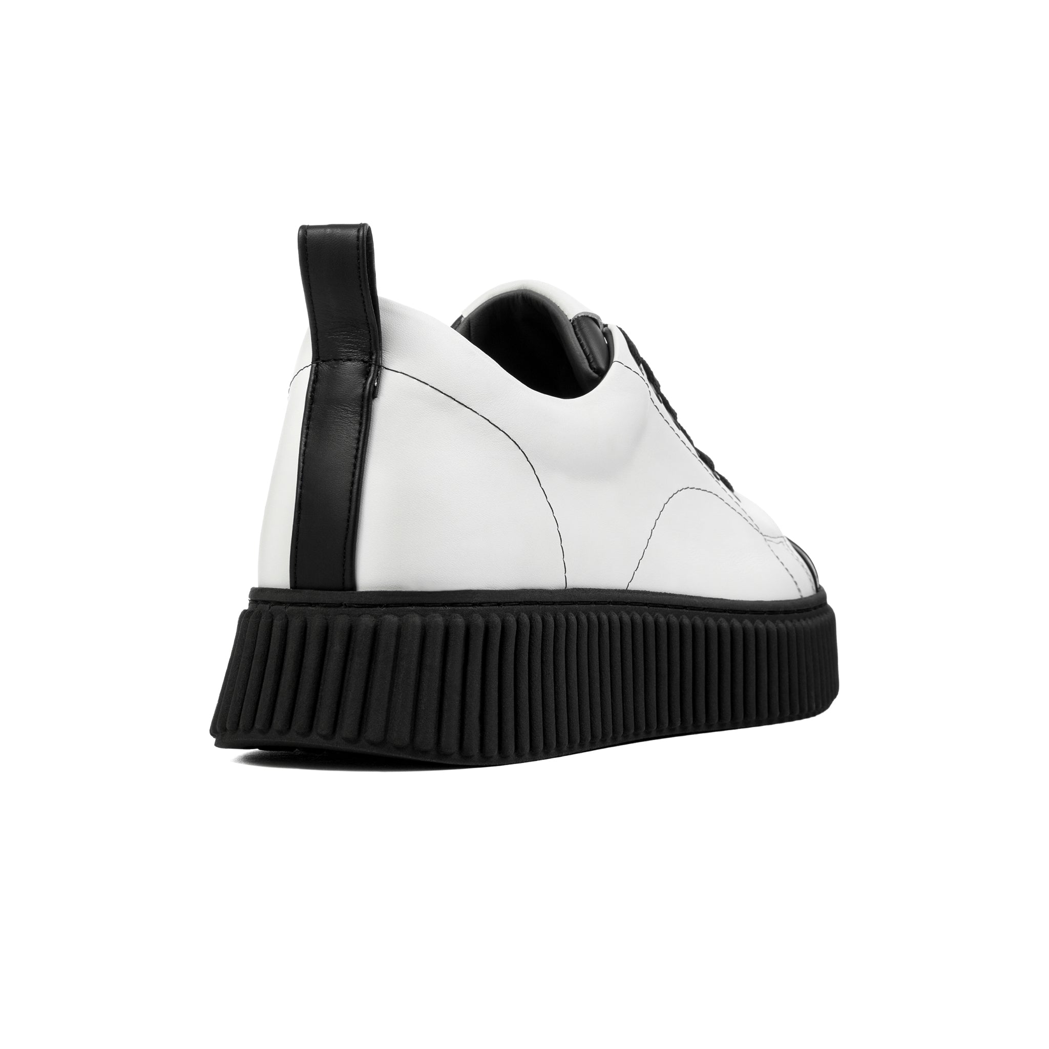 Briga One Black & White Leather