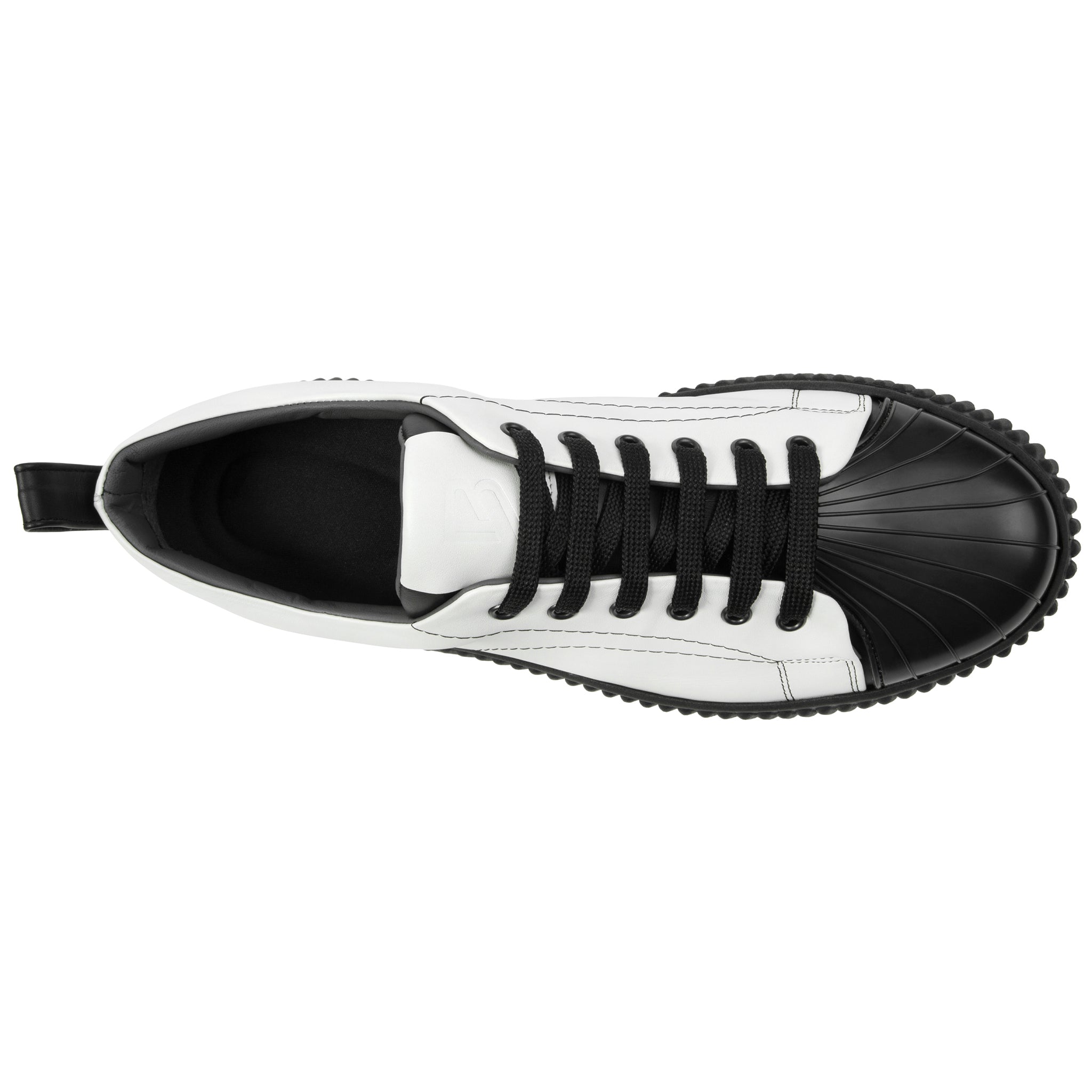 Briga One Black & White Leather