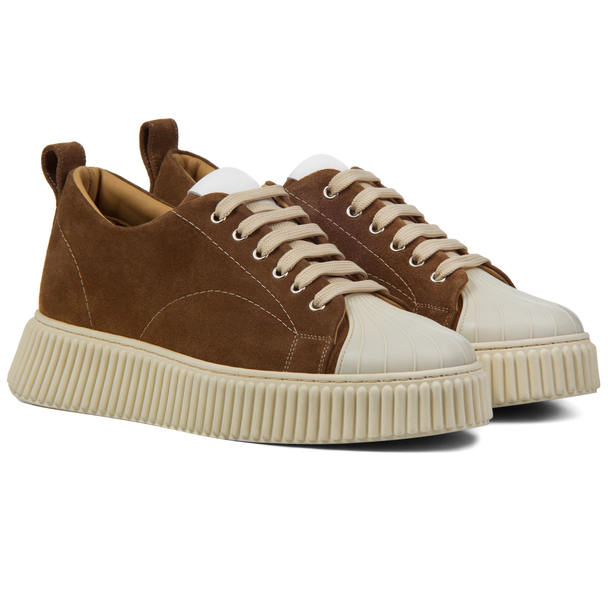 Briga One Brown Suede